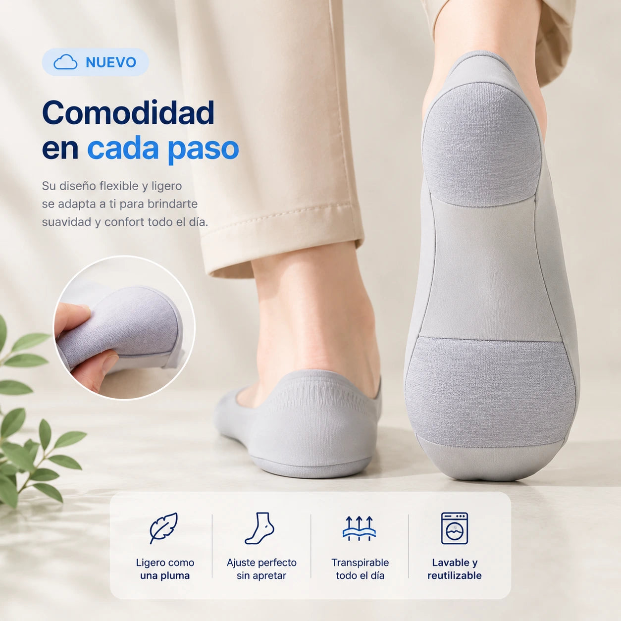 Calcetines para Pies Adoloridos | Alivio para Quienes Pasan Horas de Pie